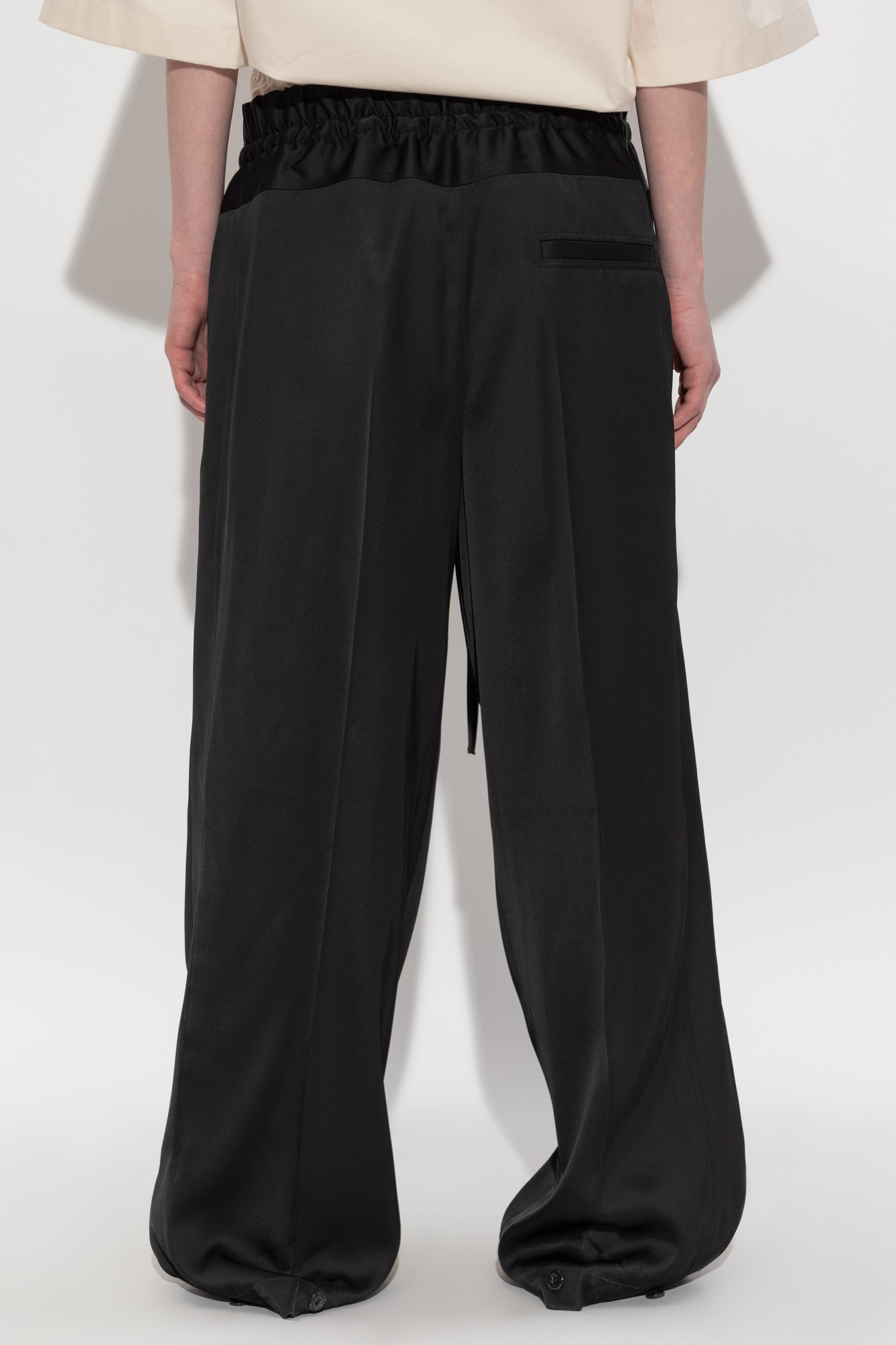 JIL SANDER Pants with silk finish | Women's Clothing | Vitkac JIL SANDER Pants with silk finish | Women's Clothing | Vitkac